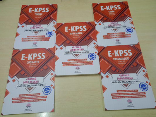 EKPSS Zihinsel ÖNLİSANS 2026 Baskı 5'Lİ KONU ANLATIMLI SORU BANKASI SETİ