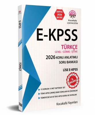 Ekpss Genel-Görme-İşitme Lise2026 Baskı Türkçe Konu Anlatımlı Soru Bankası