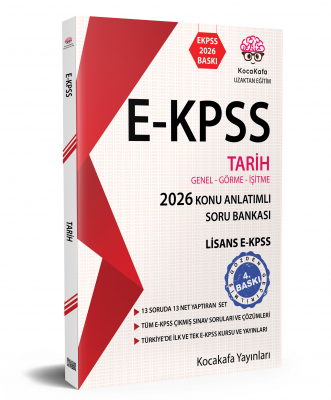 Ekpss Genel-Görme-İşitme  LİSANS  2026 baskı Tarih Konu Anlatımlı Soru Bankası