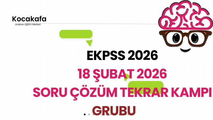 2026 EKPSS GENEL TEKRAR SORU ÇÖZÜM KAMPI