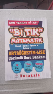 Ortaöğretim-Lise  Bi TIK Matematik Çözümlü Soruu Bankası 2026-Ocak baskı